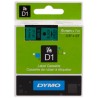 ORIGINAL DYMO Nastro Nero su verde (S0720740)
