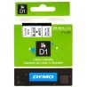 ORIGINAL DYMO Nastro Nero su bianco (S0720930)
