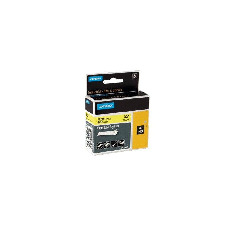 ORIGINAL DYMO Nastro Nero su giallo (S0718090)