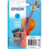 ORIGINAL Epson 250 ciano Cartuccia d'inchiostro C13T16N24010