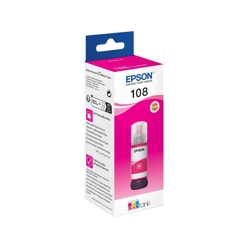 ORIGINAL Epson 108 magenta Cartuccia d'inchiostro C13T09C34A