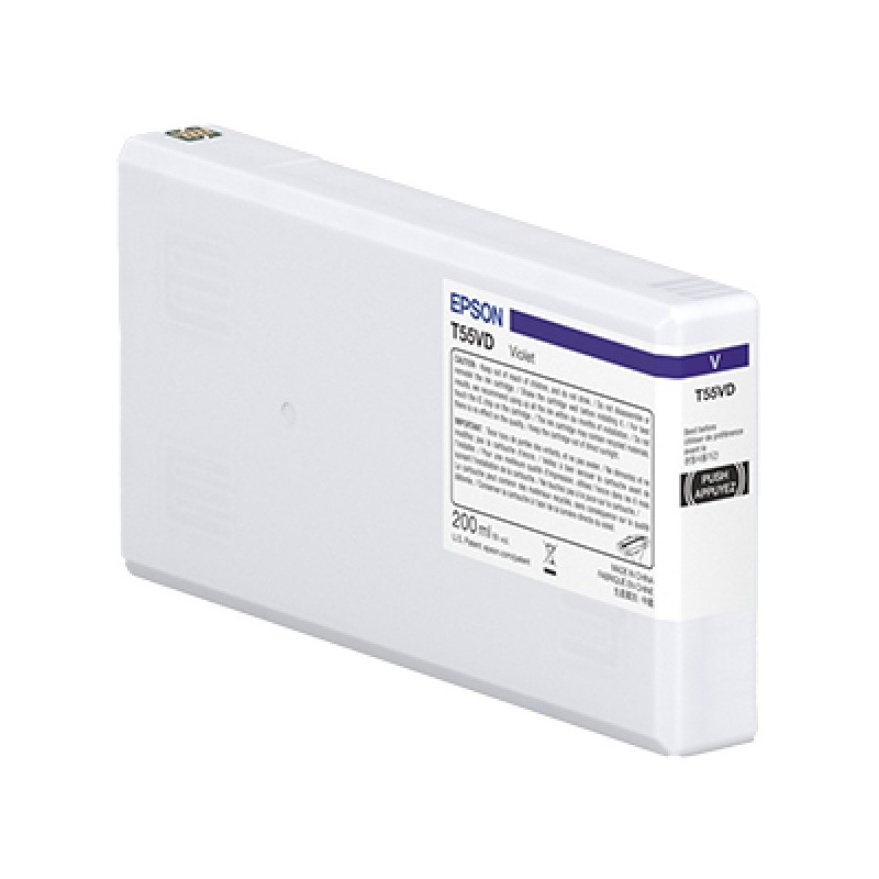 ORIGINAL Epson T55WD Violetto Cartuccia d'inchiostro C13T55WD00