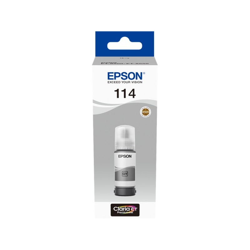ORIGINAL Epson 114 Grigio Cartuccia d'inchiostro C13T07B540