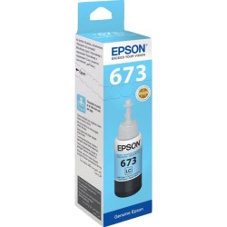 ORIGINAL Epson 673 ciano...