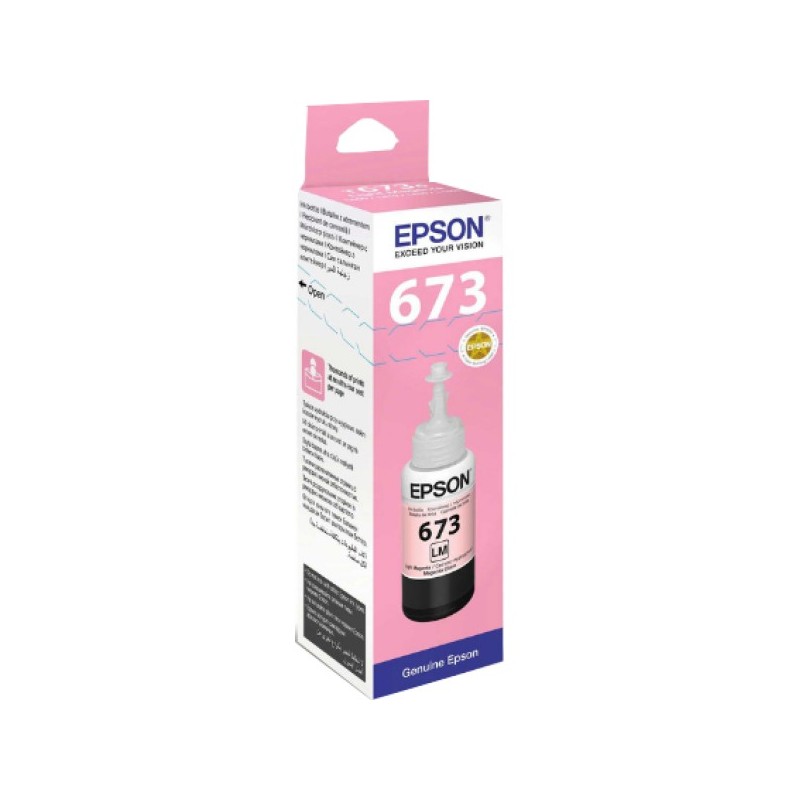 ORIGINAL Epson 673 magenta (chiaro) Cartuccia d'inchiostro C13T67364A