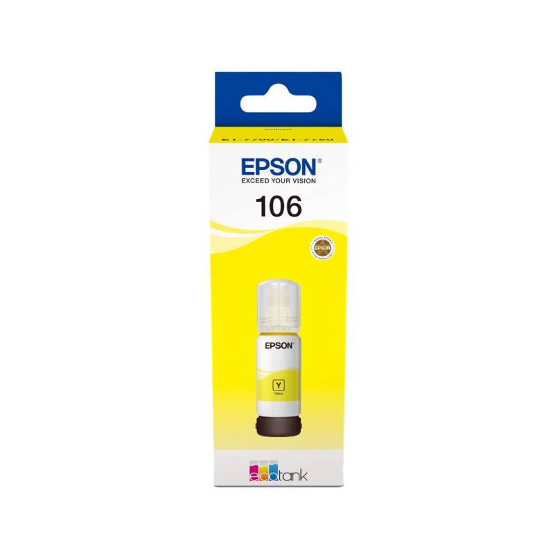 ORIGINAL Epson 106 giallo Cartuccia d'inchiostro C13T00R440