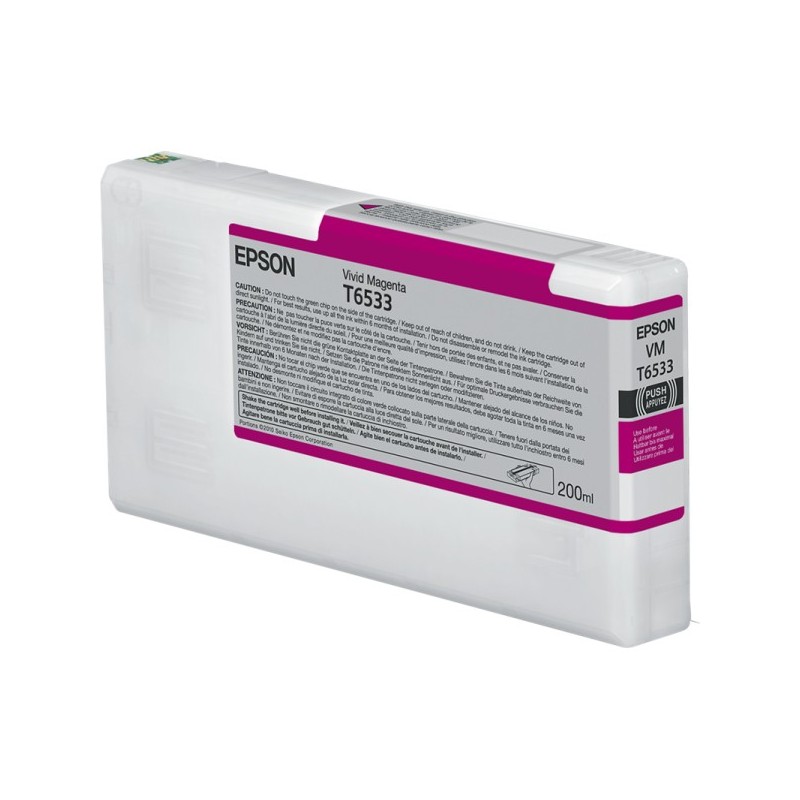 ORIGINAL Epson T6533 magenta Cartuccia d'inchiostro C13T653300