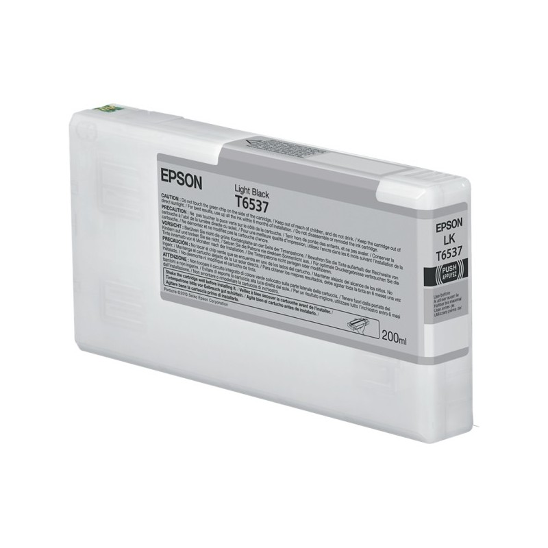 ORIGINAL Epson T6537 lightblack Cartuccia d'inchiostro C13T653700