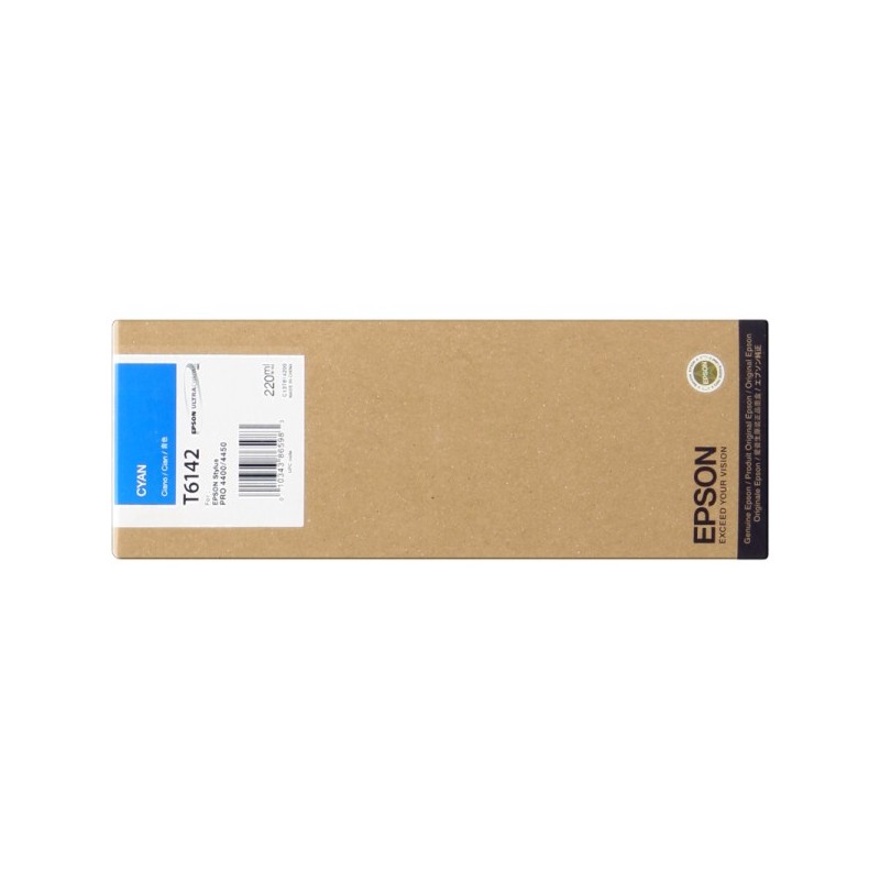 ORIGINAL Epson T6142 ciano Cartuccia d'inchiostro C13T614200