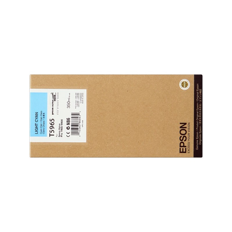 ORIGINAL Epson T5965 ciano (chiaro) Cartuccia d'inchiostro C13T596500