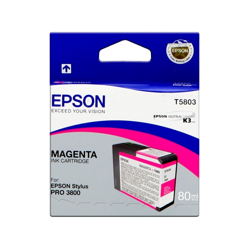 ORIGINAL Epson T5803 magenta Cartuccia d'inchiostro C13T580300