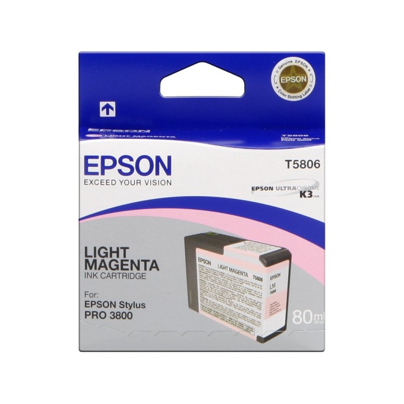 ORIGINAL Epson T5806 magenta (chiaro) Cartuccia d'inchiostro C13T580600