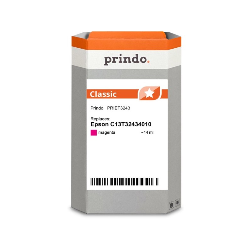 Prindo Classic magenta Cartuccia d'inchiostro PRIET3243