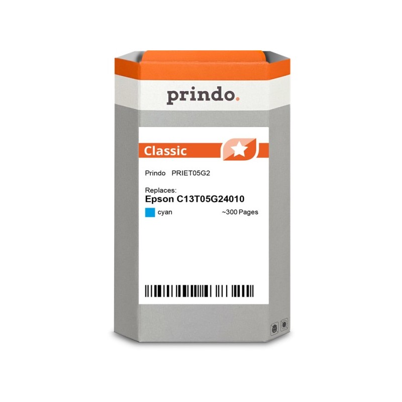 Prindo Classic ciano Cartuccia d'inchiostro PRIET05G2