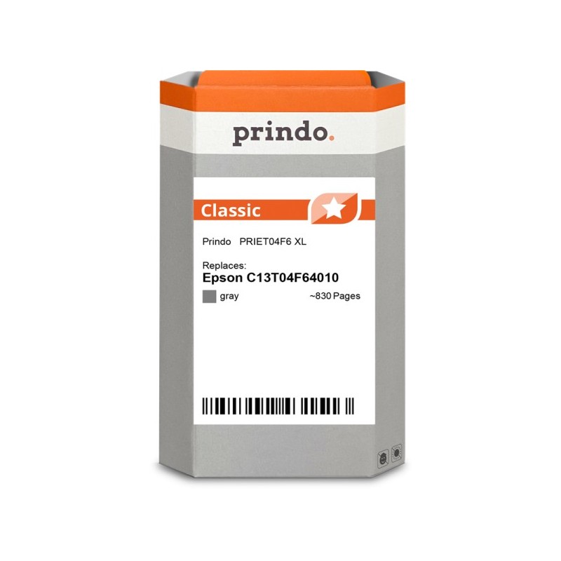 Prindo Classic XL Grigio Cartuccia d'inchiostro PRIET04F6