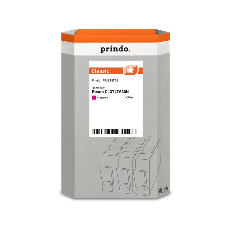 Prindo Classic magenta Cartuccia d'inchiostro PRIET47A3