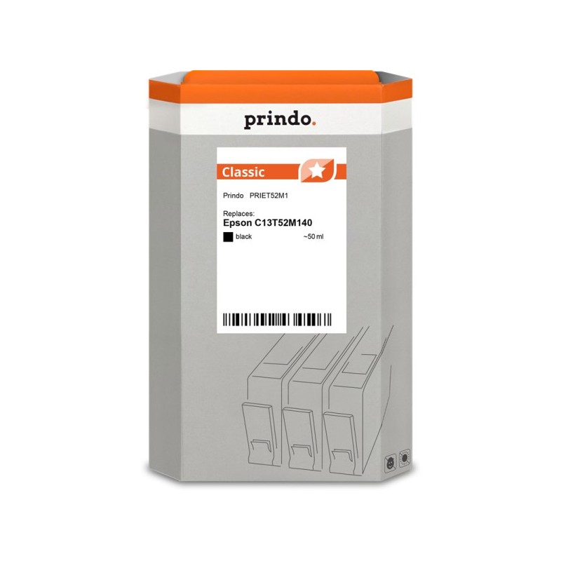 Prindo Classic nero Cartuccia d'inchiostro PRIET52M1