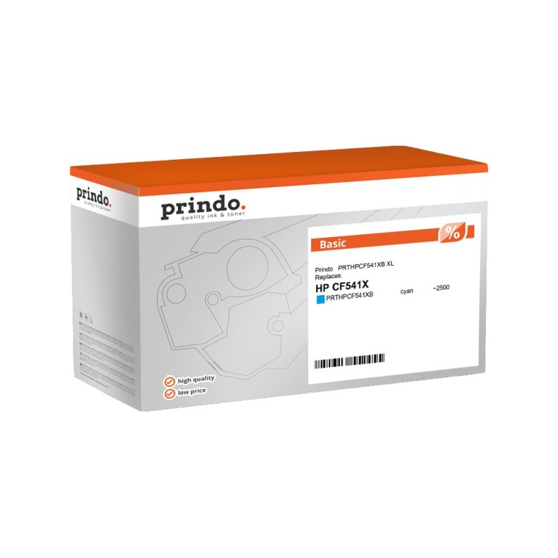 Prindo Basic XL ciano toner PRTHPCF541XB