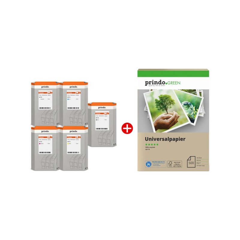 Prindo Classic Nero (Foto) / ciano / magenta / giallo / Grigio / bianco fumo Value Pack PRSHPC937 MCVP 01