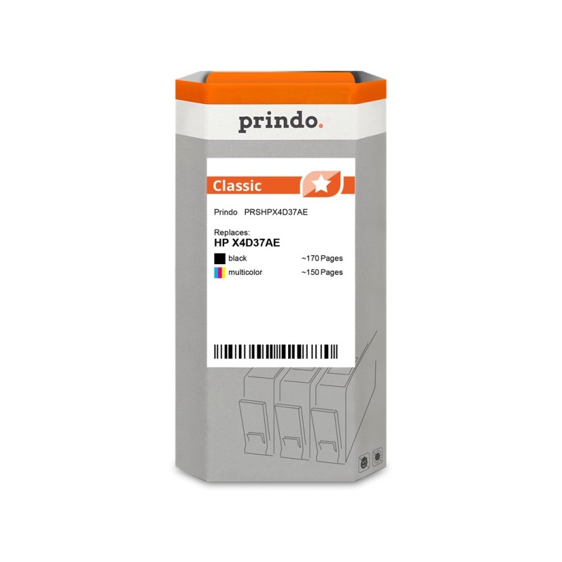 Prindo Classic Multipack nero / differenti colori (PRSHPX4D37AE)
