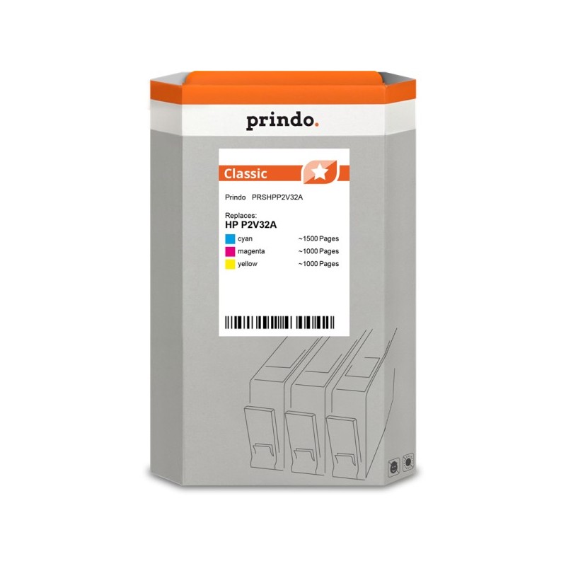 Prindo Classic Multipack ciano / magenta / giallo (PRSHPP2V32A)