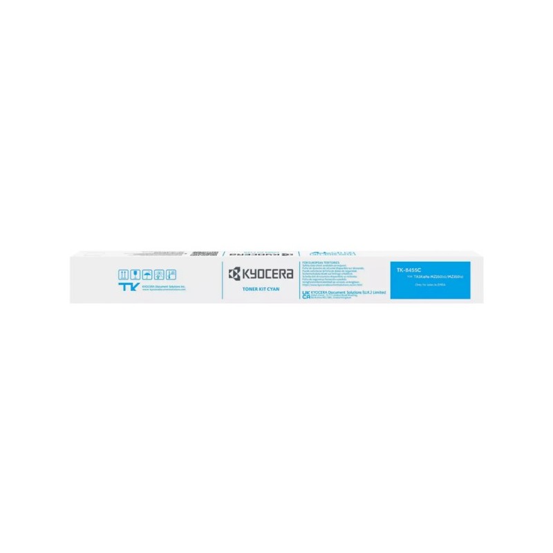 ORIGINAL Kyocera TK-8455C ciano toner