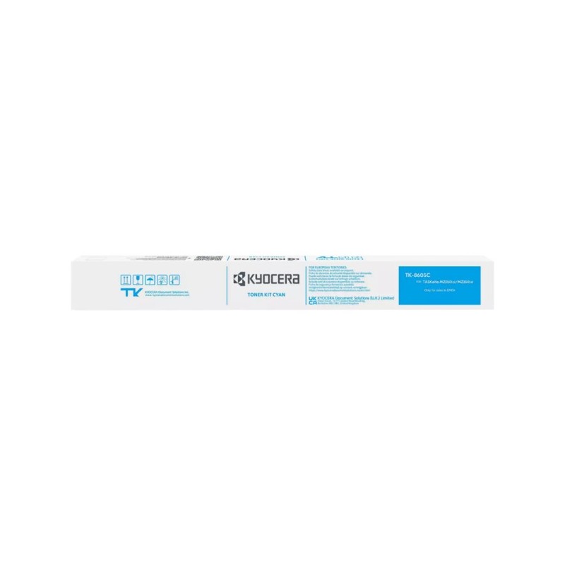 ORIGINAL Kyocera TK-8605C ciano toner