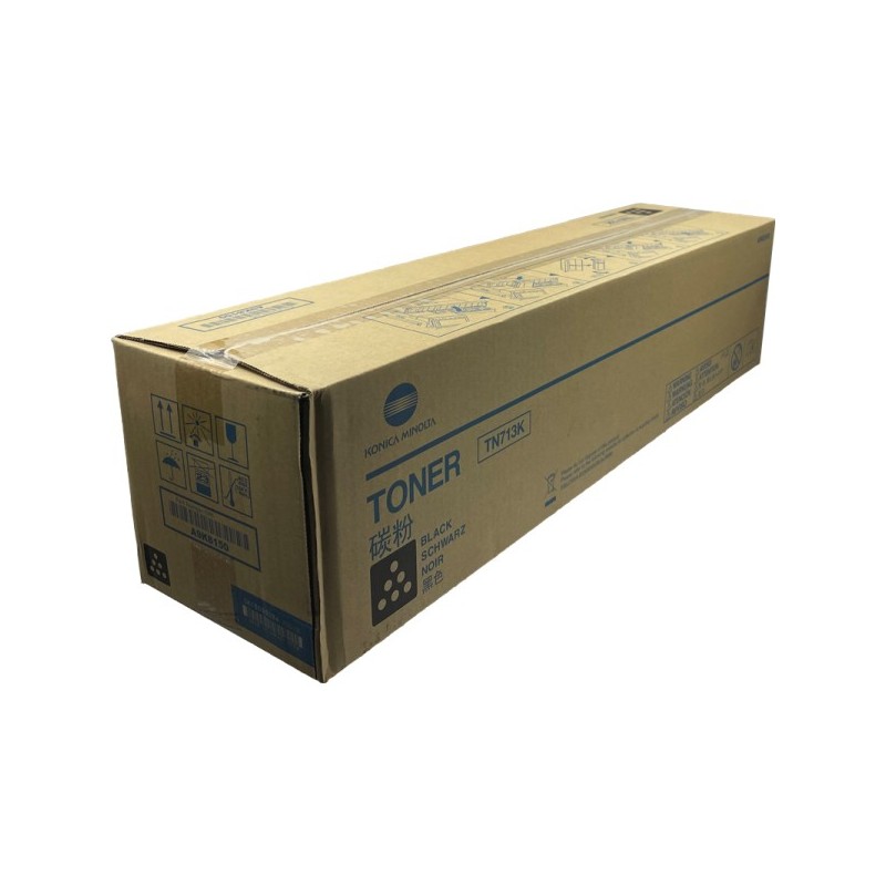 ORIGINAL Konica Minolta TN-713K nero toner (A9K8150)