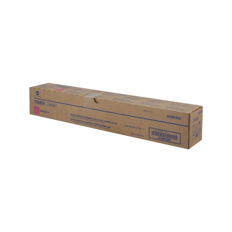 ORIGINAL Konica Minolta TN512M magenta toner (A33K352)