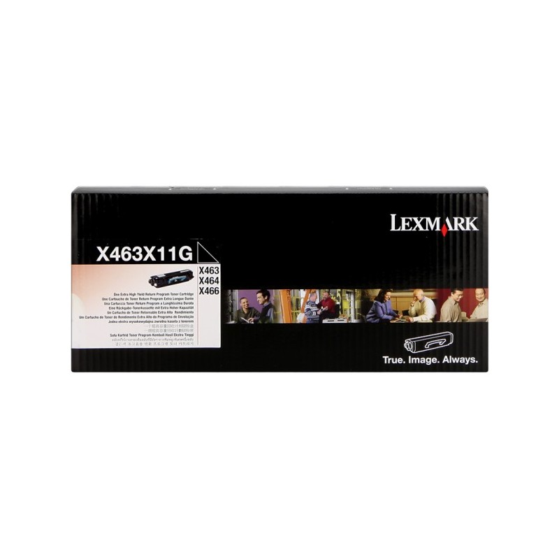 ORIGINAL Lexmark X463X11G nero toner