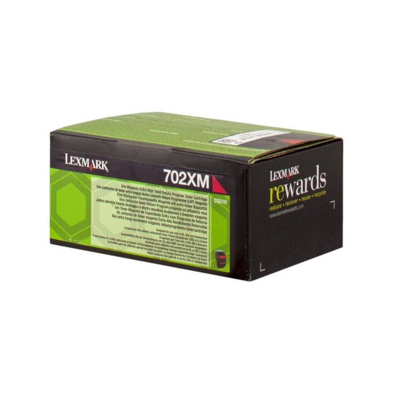 ORIGINAL Lexmark 702XM magenta toner