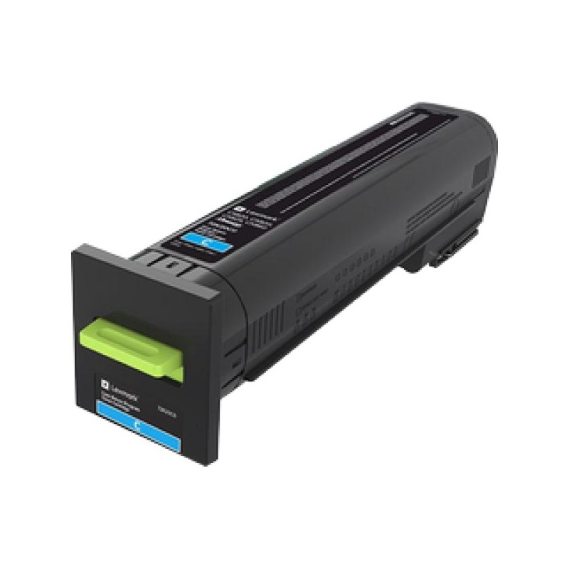 ORIGINAL Lexmark 72K20C0 ciano toner
