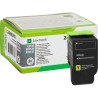 ORIGINAL Lexmark 24B6010 giallo toner