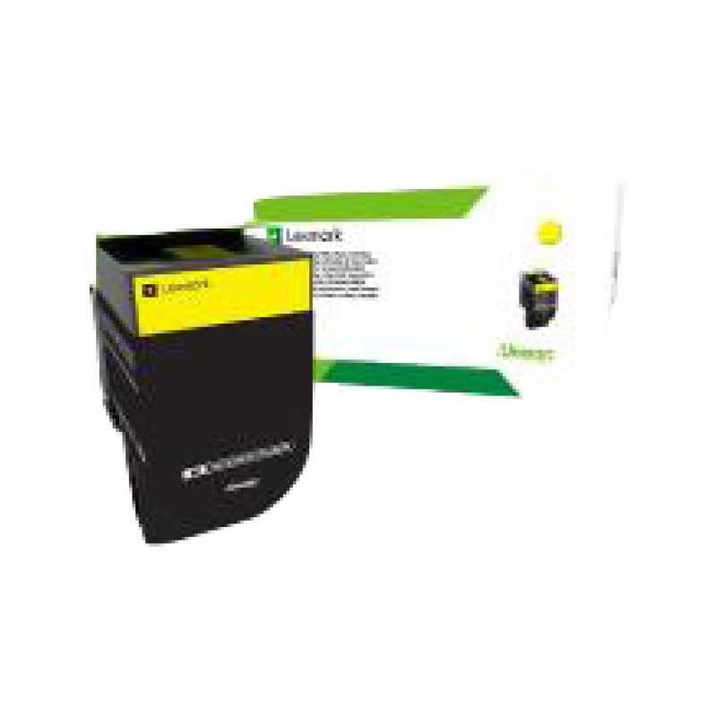 ORIGINAL Lexmark 70C2XYE giallo toner