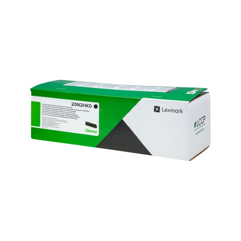 ORIGINAL Lexmark 20N2HK0 nero toner