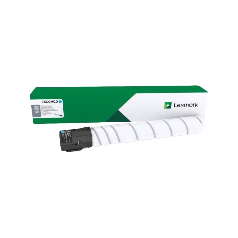 ORIGINAL Lexmark 76C0HC0 ciano toner