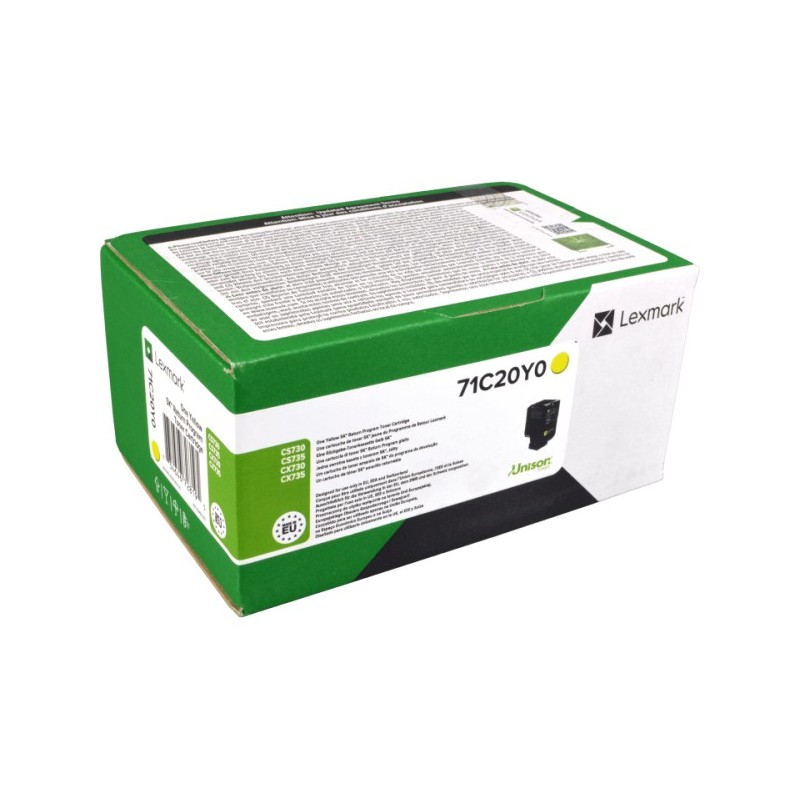 ORIGINAL Lexmark 71C20Y0 giallo toner