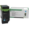 ORIGINAL Lexmark 24B7549 ciano toner
