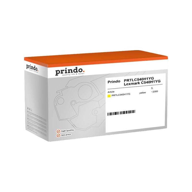Prindo Classic giallo toner PRTLC540H1YG