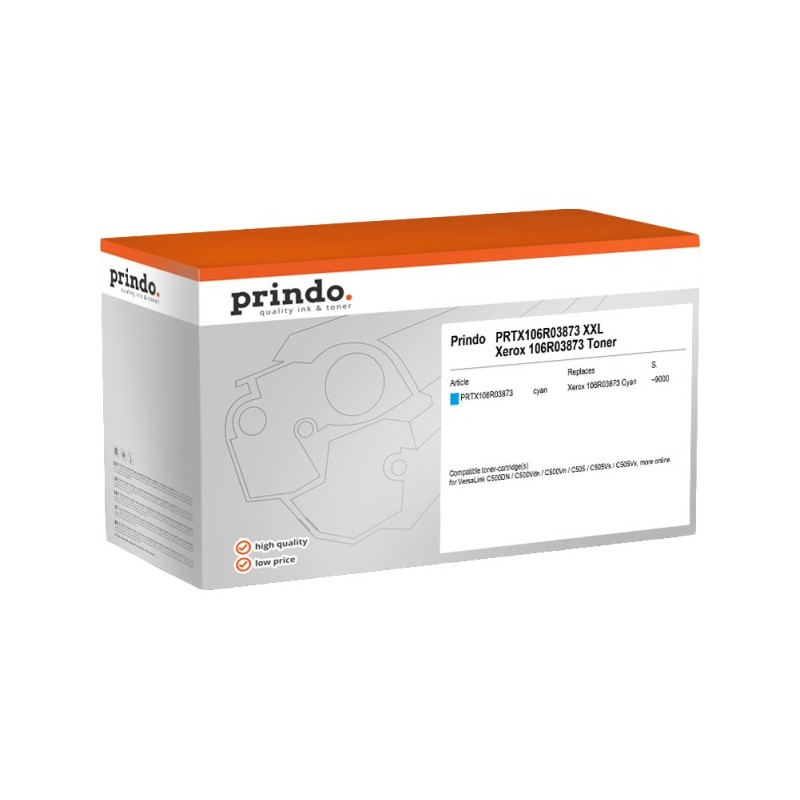Prindo Classic XXL ciano toner PRTX106R03873