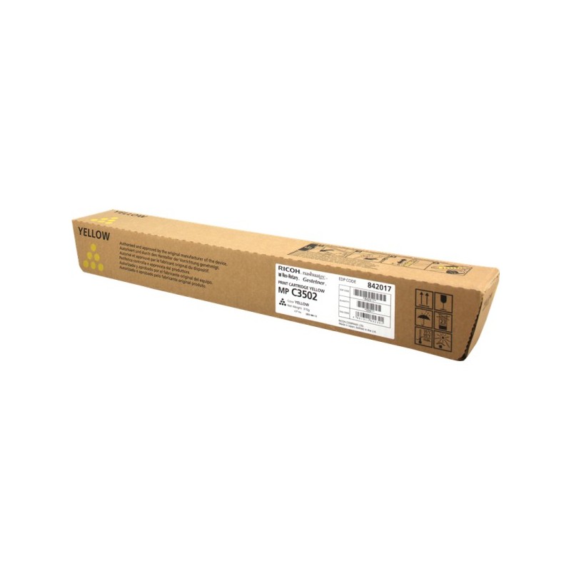 ORIGINAL Ricoh MP C3502Y giallo toner (842017)