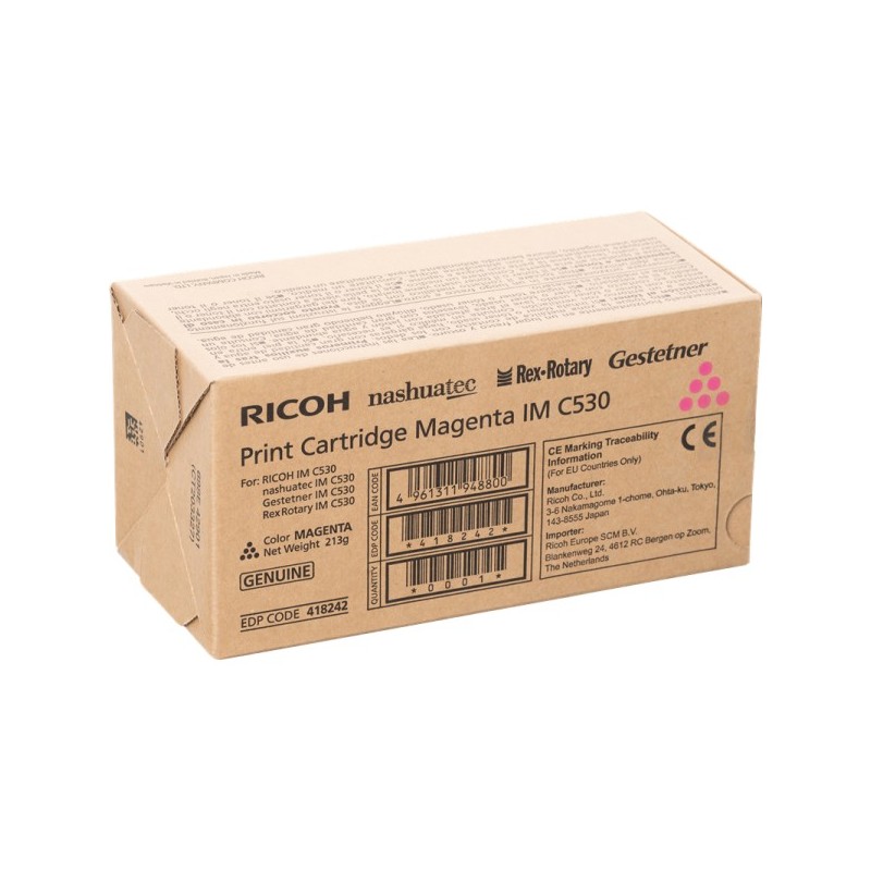 ORIGINAL Ricoh IM C530M magenta toner (418242)