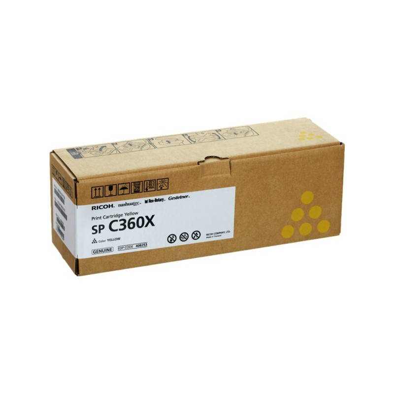 ORIGINAL Ricoh SP C360XY giallo toner (408253)