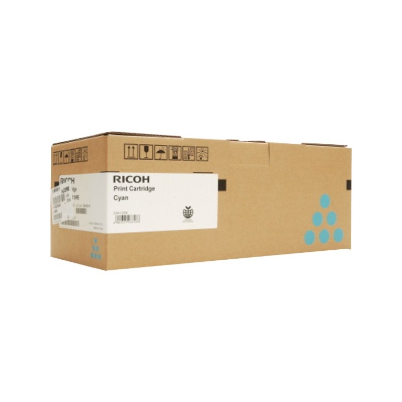 ORIGINAL Ricoh SP C352EC ciano toner (407384)