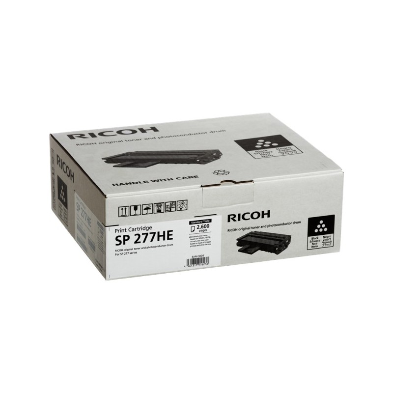 ORIGINAL Ricoh SP 277HE nero toner (408160)