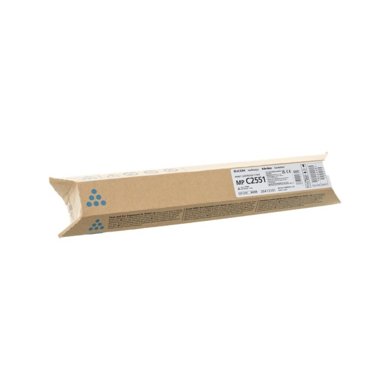 ORIGINAL Ricoh MP C2551 ciano toner (842468)