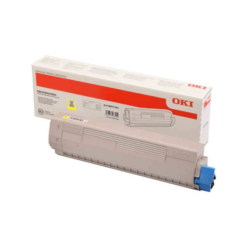 ORIGINAL OKI 46471101 giallo toner