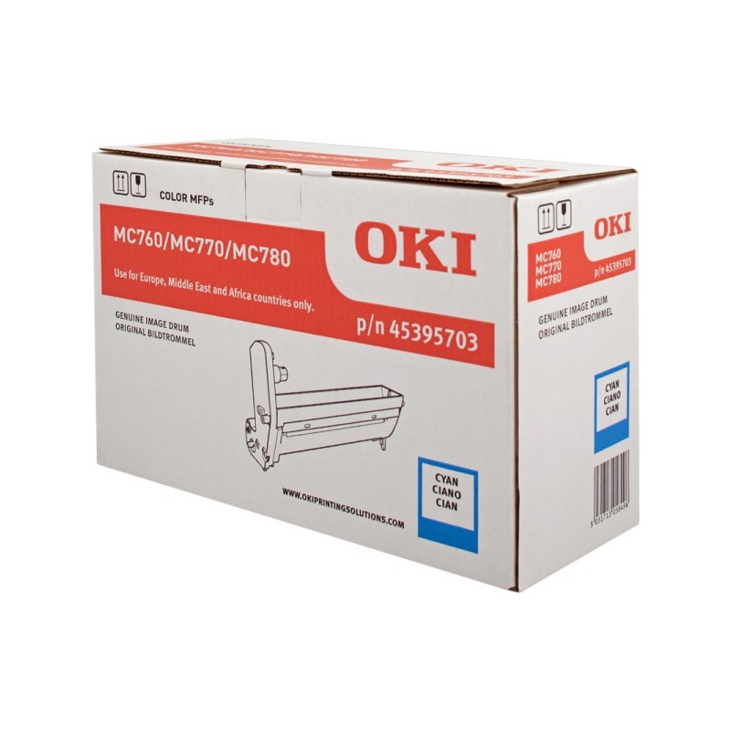 ORIGINAL OKI 45395703 Tamburo ciano