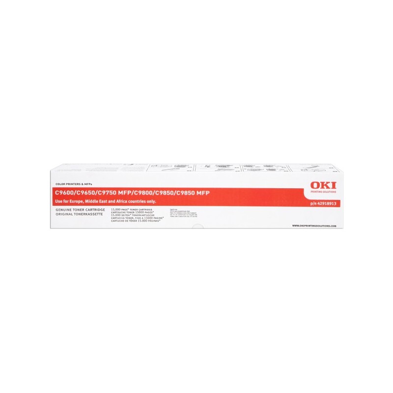 ORIGINAL OKI 42918913 giallo toner