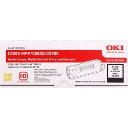 ORIGINAL OKI 43324424 nero...